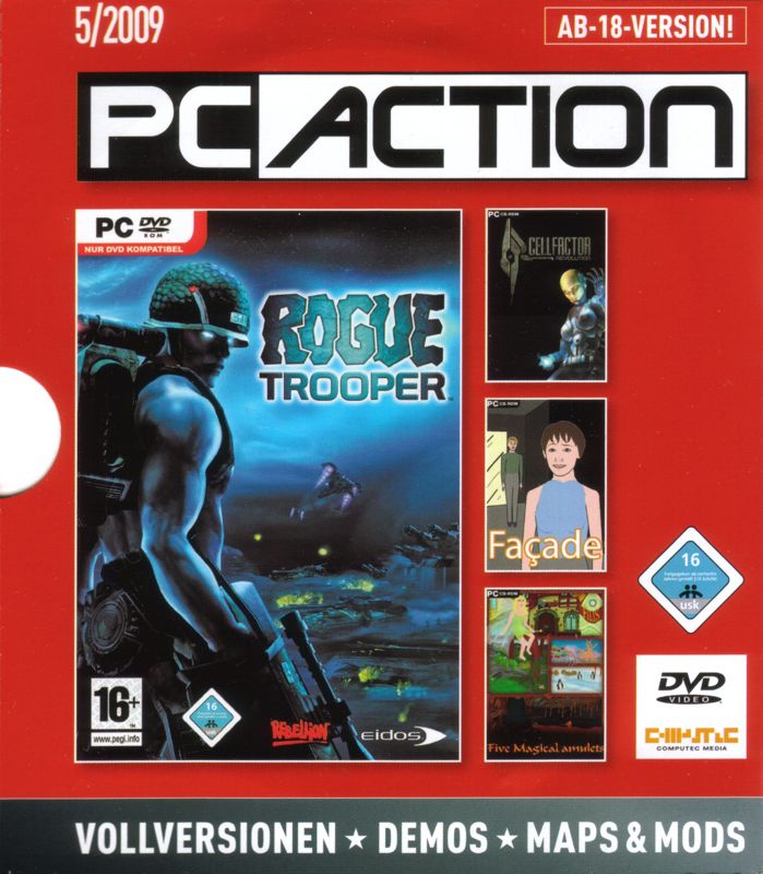 Front Cover for Rogue Trooper (Windows) (PC Action 5/2009 covermount)
