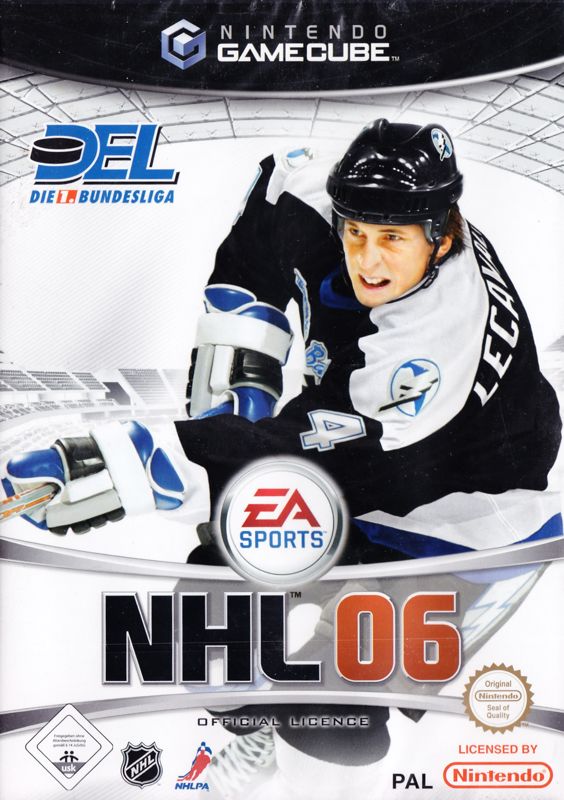 Front Cover for NHL 06 (GameCube)