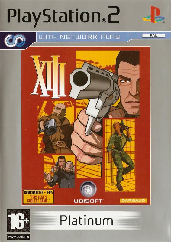 Front Cover for XIII (PlayStation 2) (Platinum release)