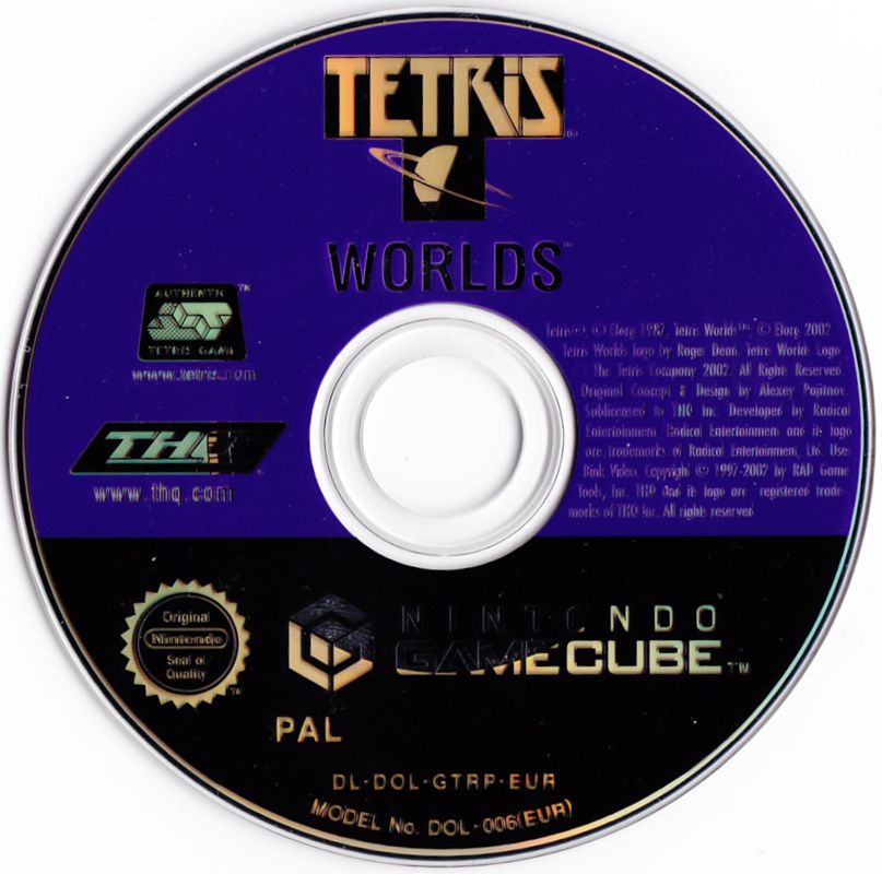 Media for Tetris Worlds (GameCube)