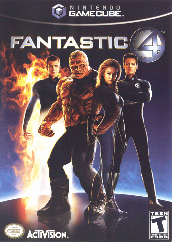 Front Cover for Fantastic 4 (GameCube)