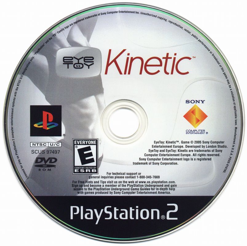 Media for EyeToy: Kinetic (PlayStation 2)