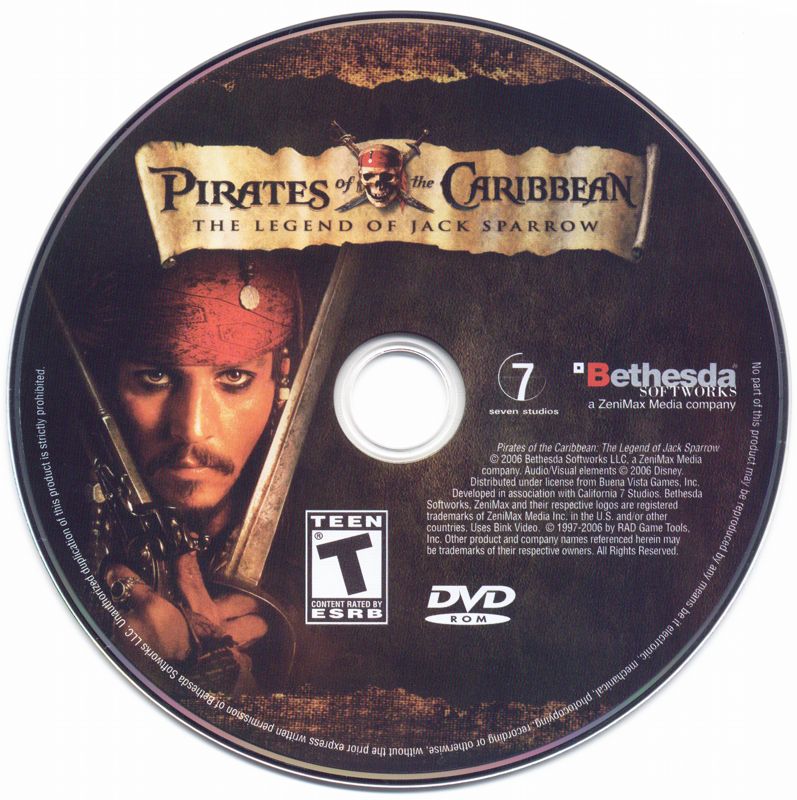 Media for Pirates of the Caribbean: The Legend of Jack Sparrow (Windows)