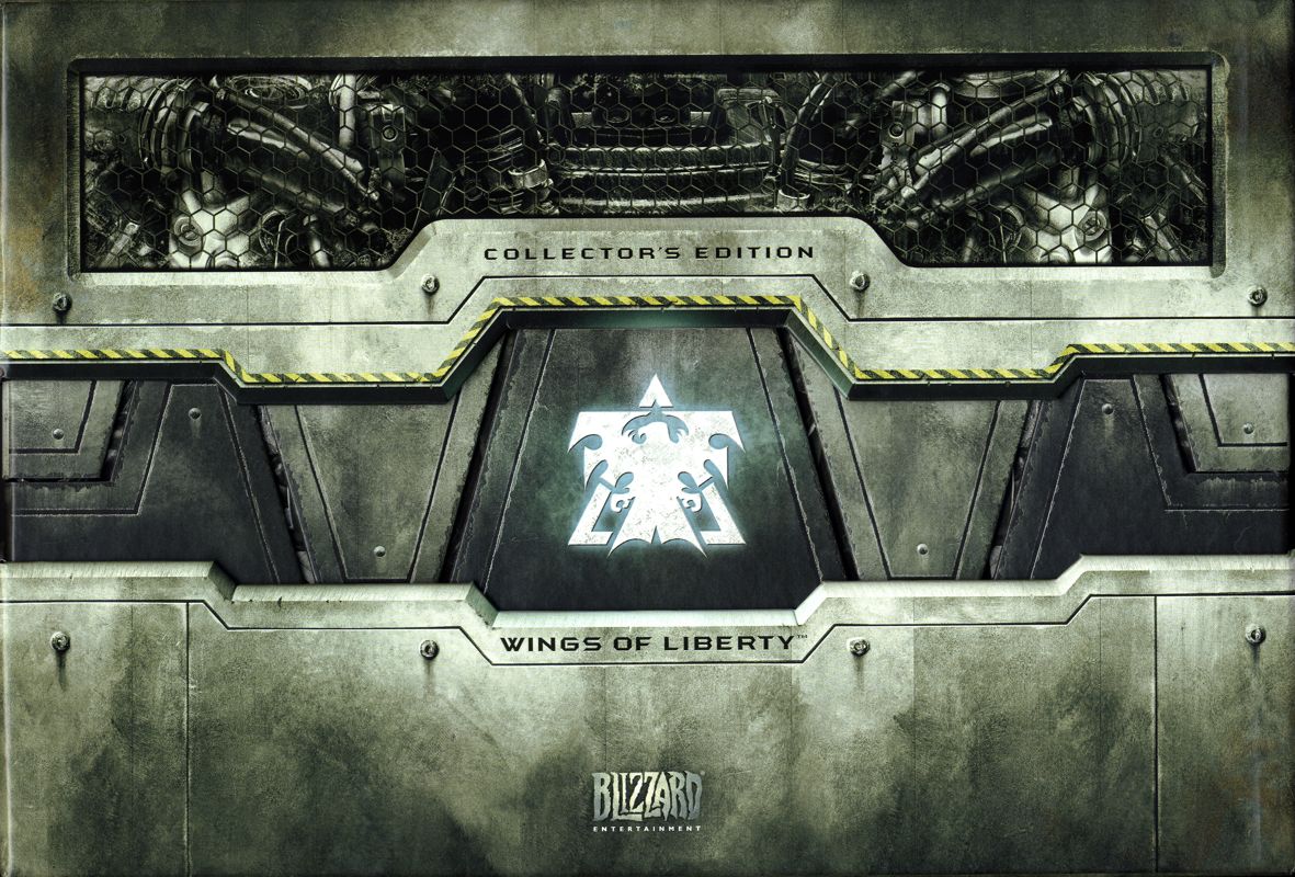 Front Cover for StarCraft II: Wings of Liberty (Collector's Edition) (Macintosh and Windows)