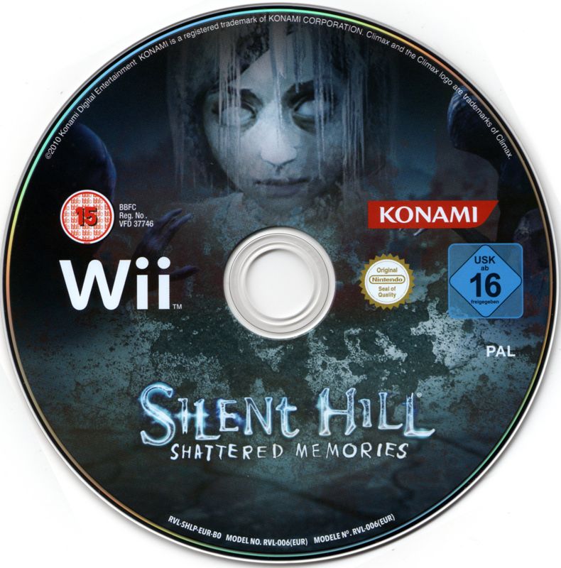 Media for Silent Hill: Shattered Memories (Wii)