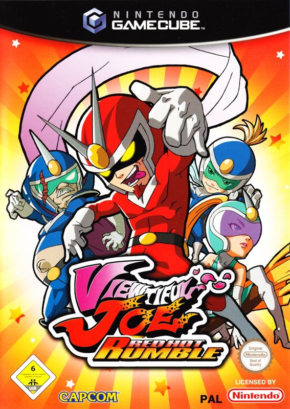 Front Cover for Viewtiful Joe: Red Hot Rumble (GameCube)