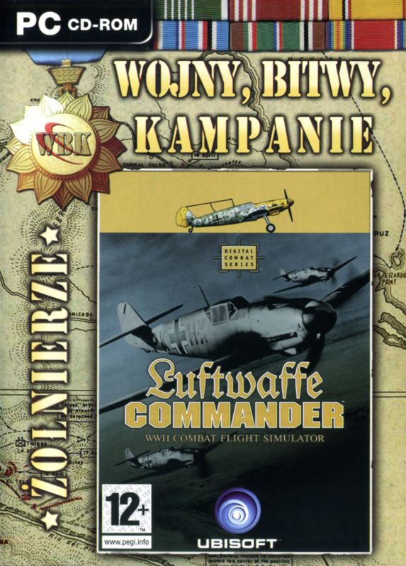 Front Cover for Luftwaffe Commander: WWII Combat Flight Simulator (Windows) (Wojny, Bitwy, Kampanie release)