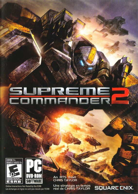 Front Cover for Supreme Commander 2 (Windows)