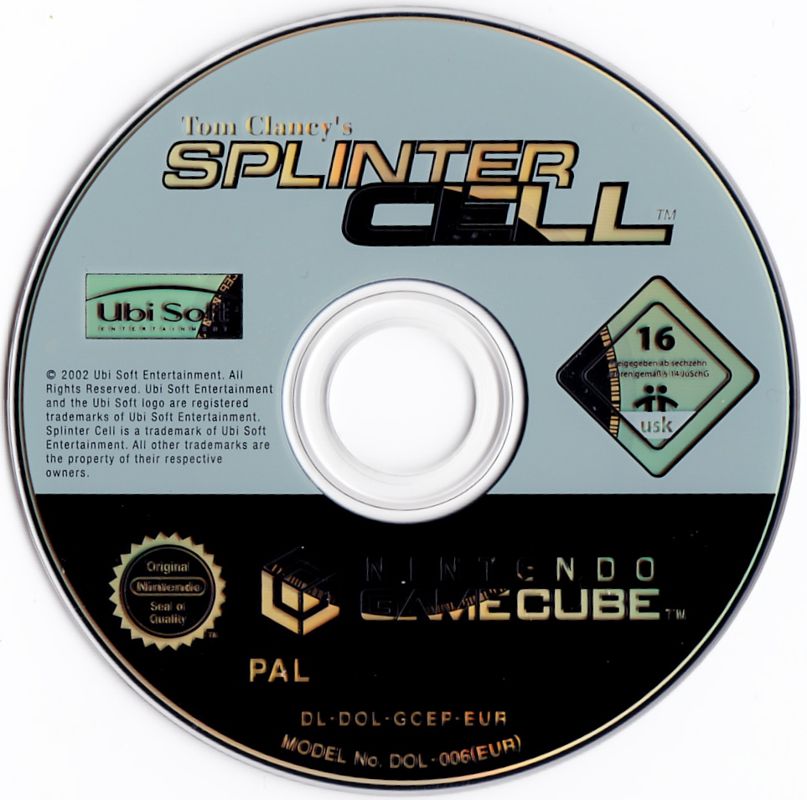 Media for Tom Clancy's Splinter Cell (GameCube)