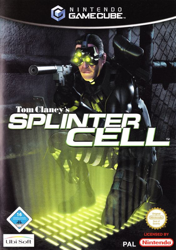 Front Cover for Tom Clancy's Splinter Cell (GameCube)