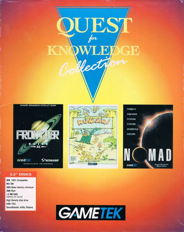 Front Cover for Quest for Knowledge Collection (DOS)
