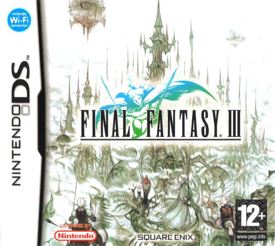 Front Cover for Final Fantasy III (Nintendo DS)