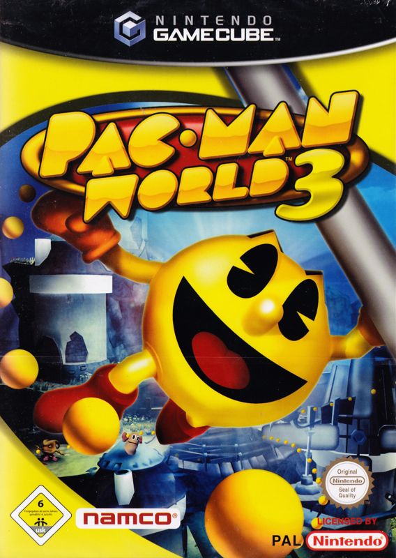 Front Cover for Pac-Man World 3 (GameCube)