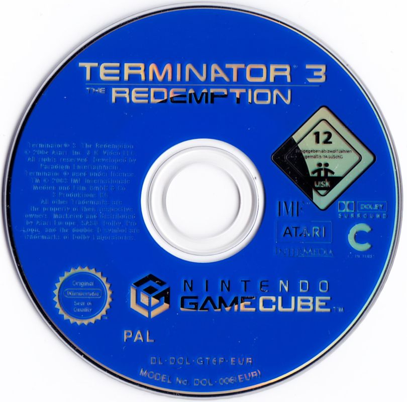 Media for Terminator 3: The Redemption (GameCube)