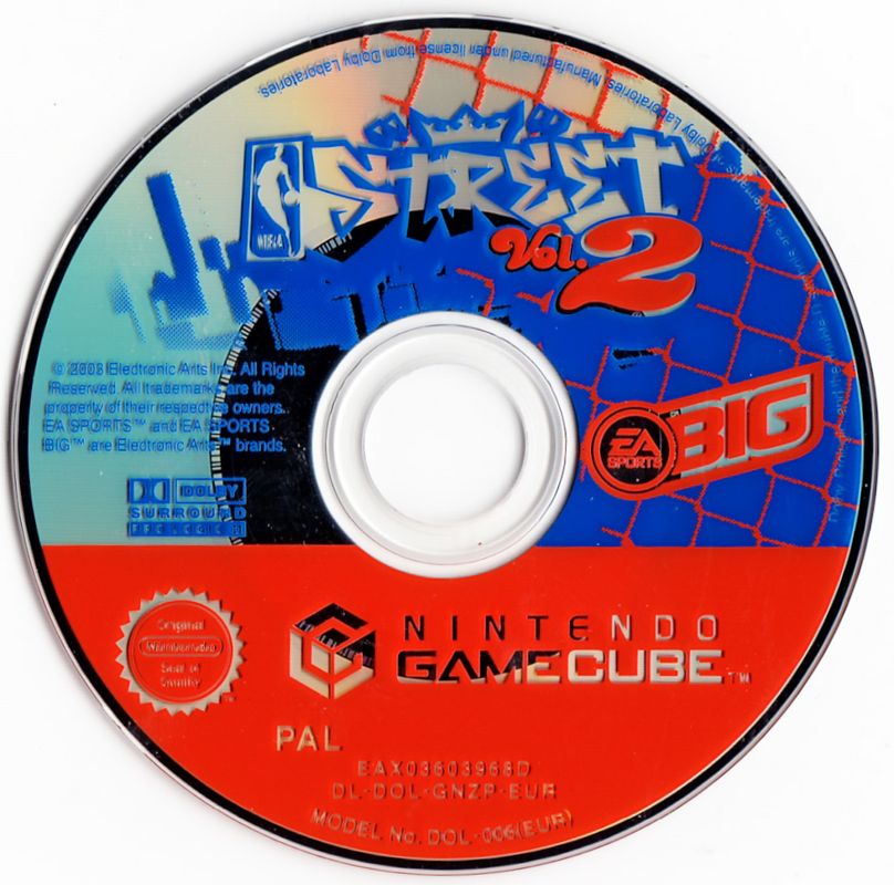 Media for NBA Street Vol. 2 (GameCube)