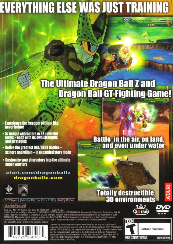 Dragon Ball Z: Budokai Tenkaichi 3 cover or packaging material - MobyGames