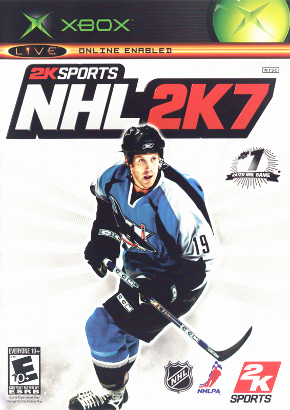 Front Cover for NHL 2K7 (Xbox)