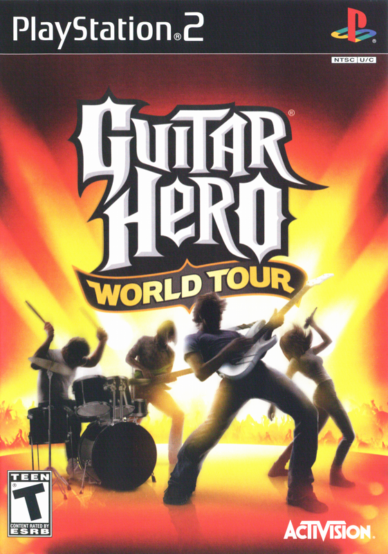 Front Cover for Guitar Hero: World Tour (PlayStation 2)