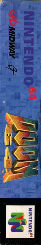 Spine/Sides for Doom 64 (Nintendo 64): Top