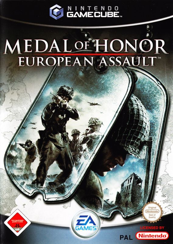 Front Cover for Medal of Honor: European Assault (GameCube)