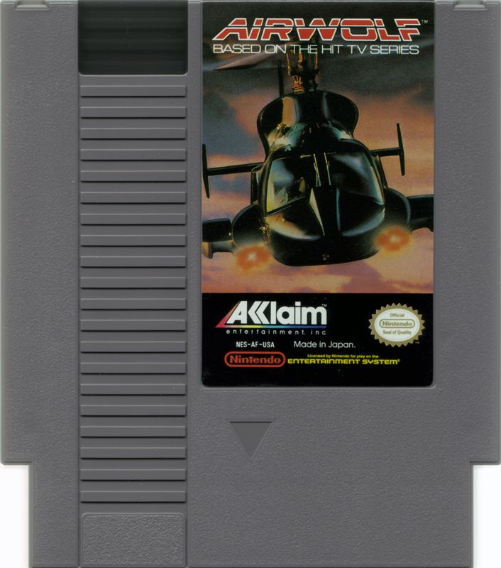 Media for Airwolf (NES)