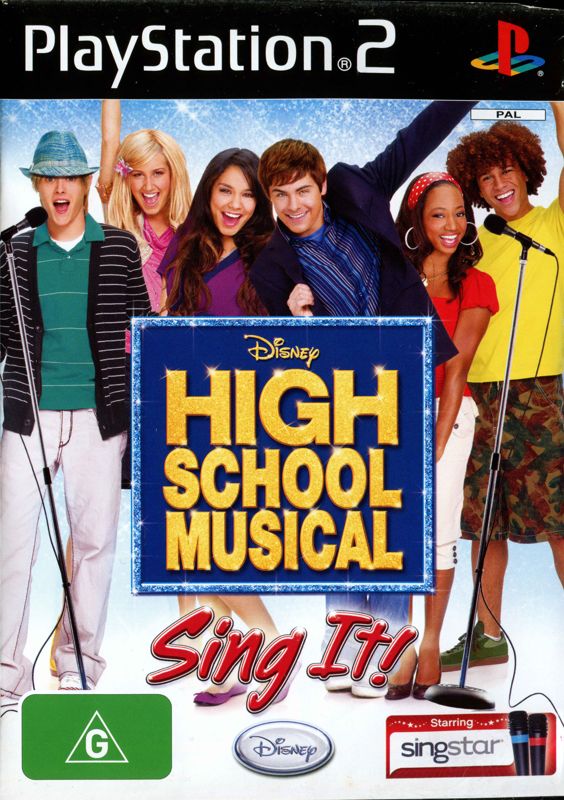 Front Cover for High School Musical: Sing It! (PlayStation 2)
