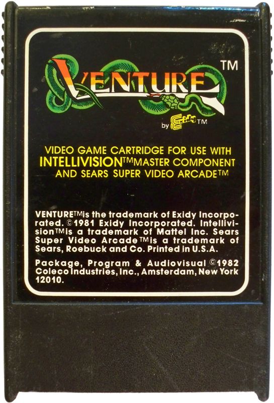 Media for Venture (Intellivision)