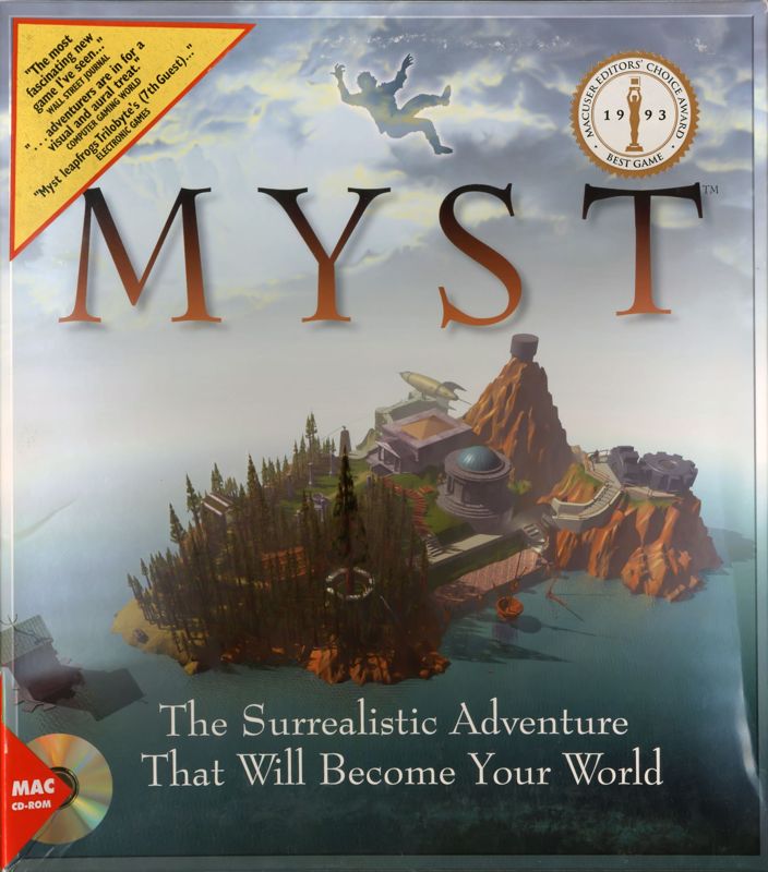 Front Cover for Myst (Macintosh)