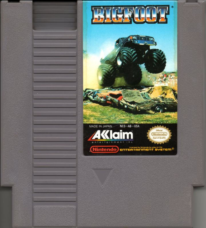 Media for Bigfoot (NES)