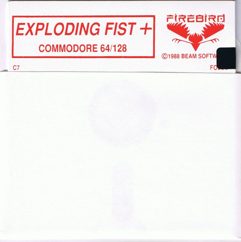 Media for Exploding Fist + (Commodore 64)