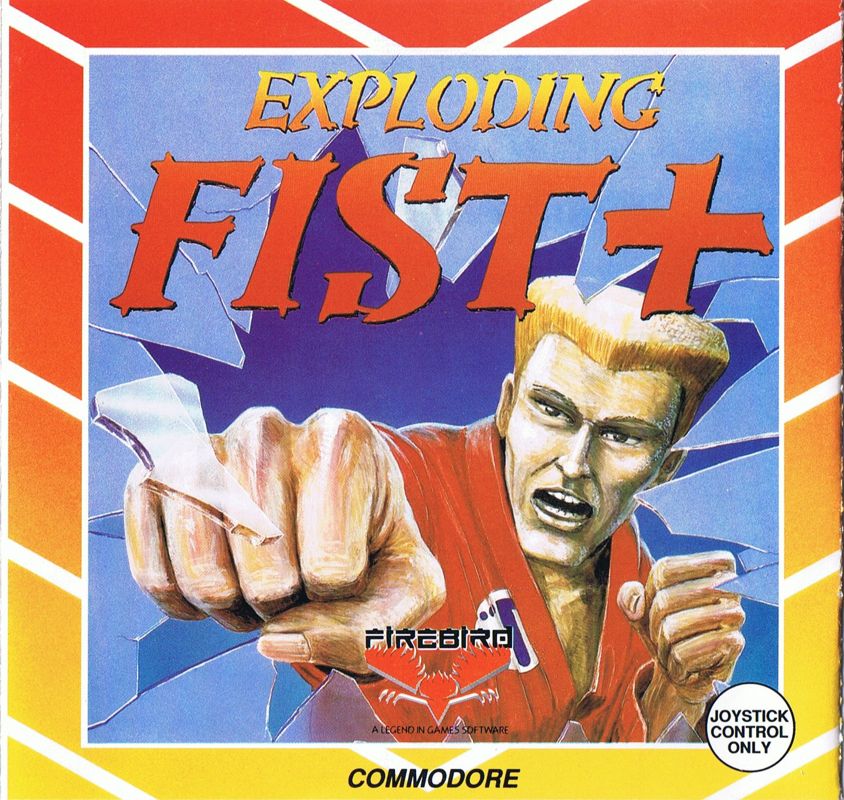 Front Cover for Exploding Fist + (Commodore 64)