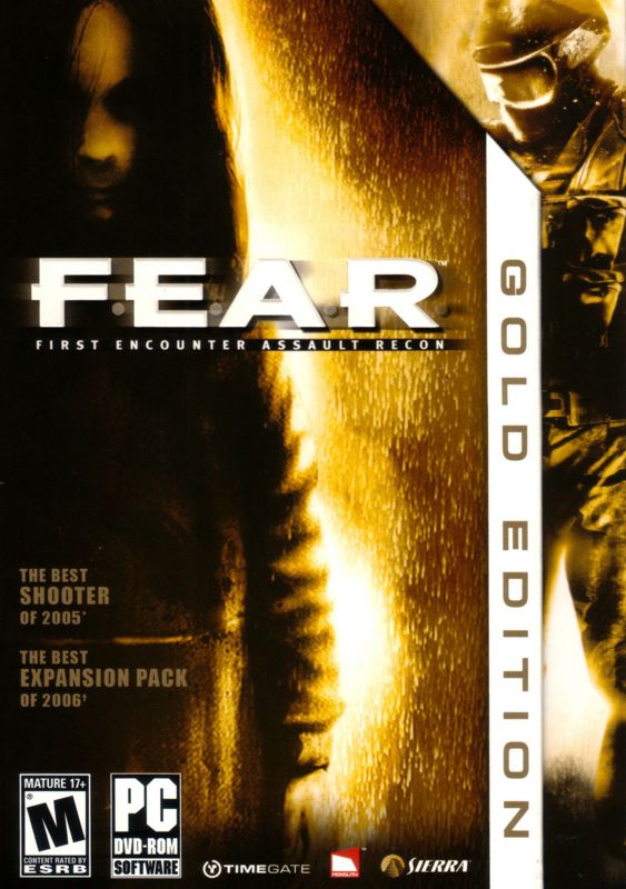 Jeu PC FEAR Gold Edition - Coffret Complet - Très Bon état