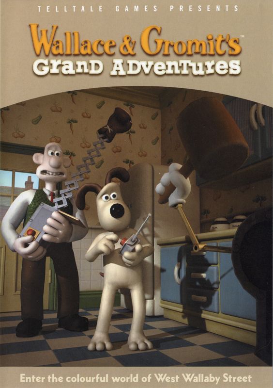 Front Cover for Wallace & Gromit's Grand Adventures (Windows) (Telltale Disc release)