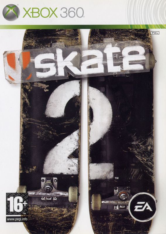 Front Cover for skate 2 (Xbox 360)