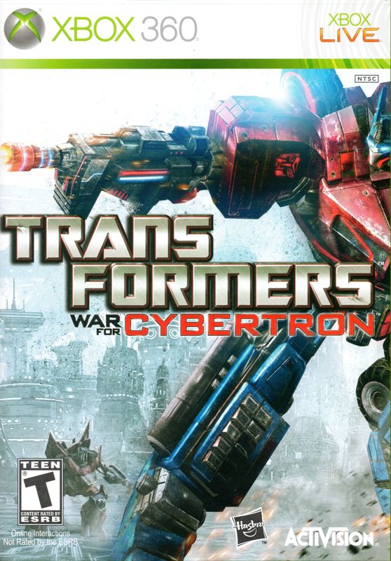 Front Cover for Transformers: War for Cybertron (Xbox 360)