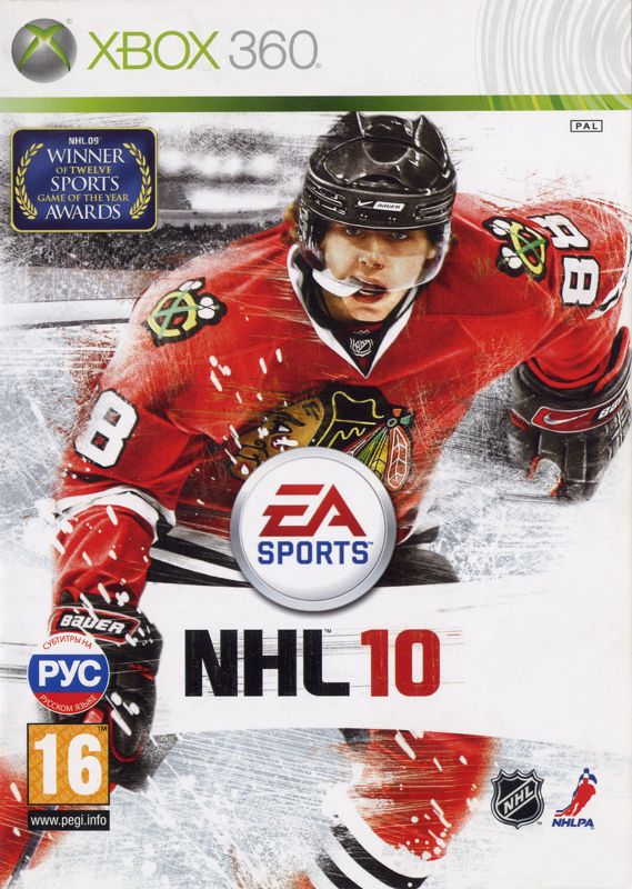 Front Cover for NHL 10 (Xbox 360)