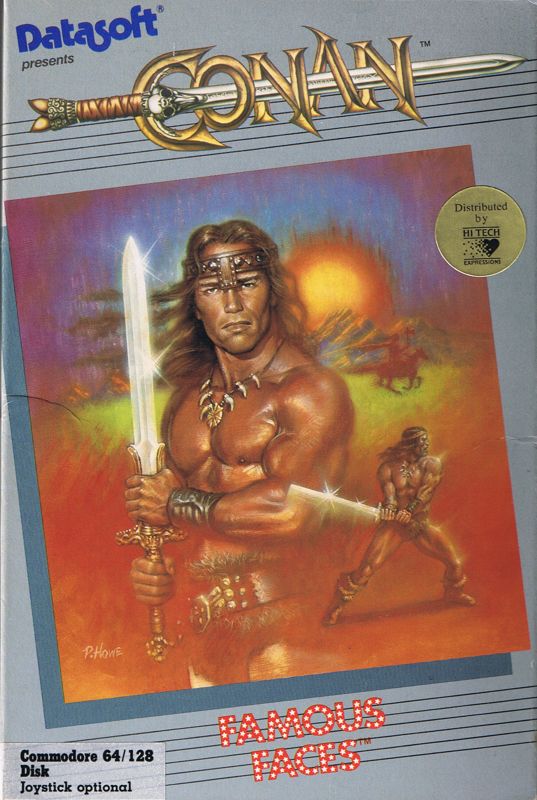 Front Cover for Conan (Commodore 64)