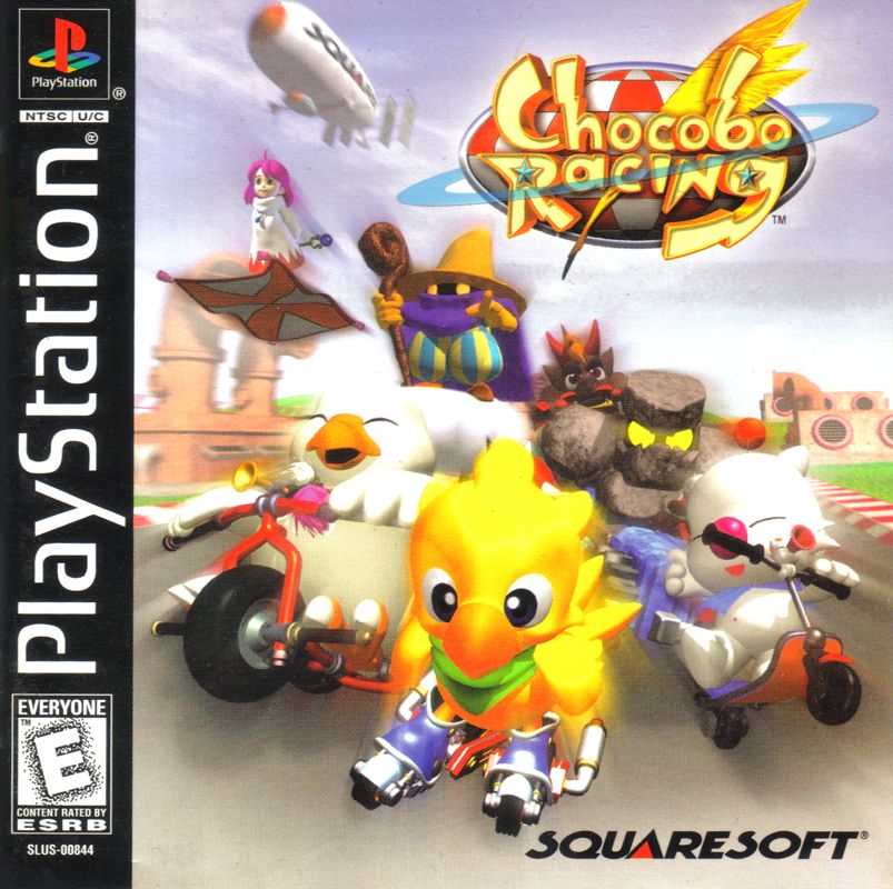 Front Cover for Chocobo Racing (PlayStation)