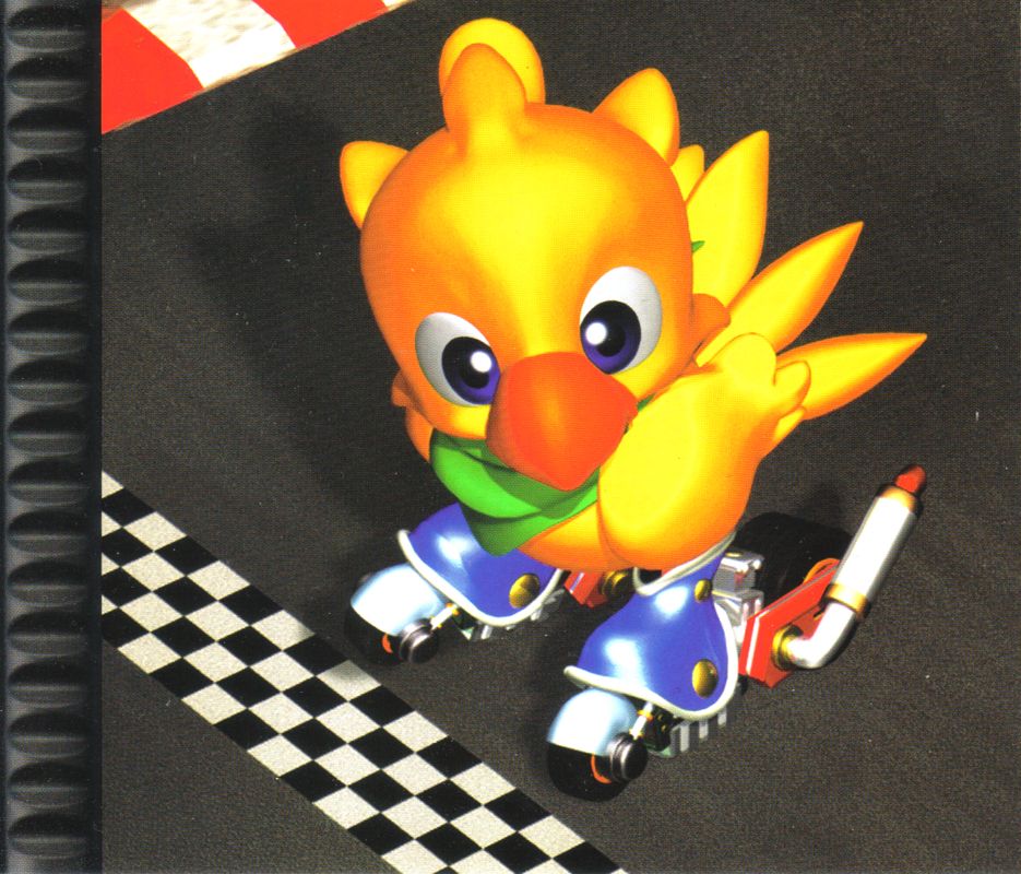 Inside Cover for Chocobo Racing (PlayStation)
