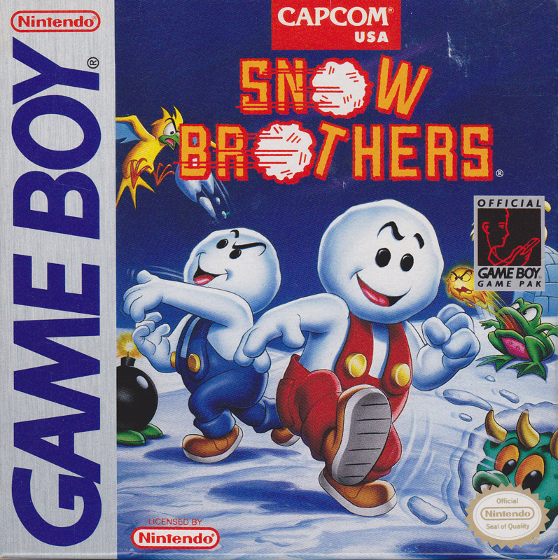 Front Cover for Snow Bros. Nick & Tom (Game Boy)