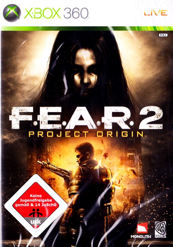 Front Cover for F.E.A.R. 2: Project Origin (Xbox 360)