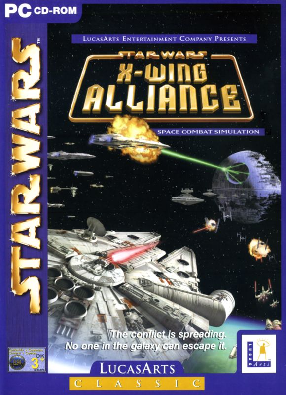 Front Cover for Star Wars: X-Wing Alliance (Windows) (LucasArts Classic release (2001))