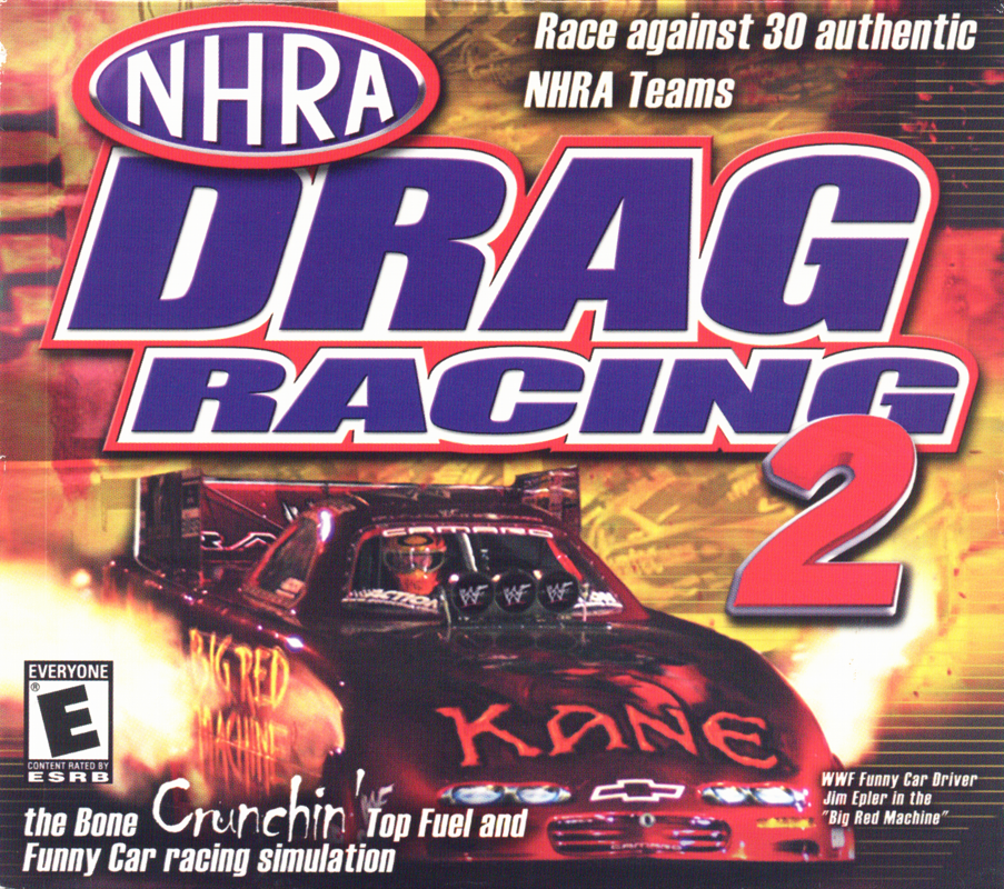 Front Cover for NHRA Drag Racing 2 (Windows)