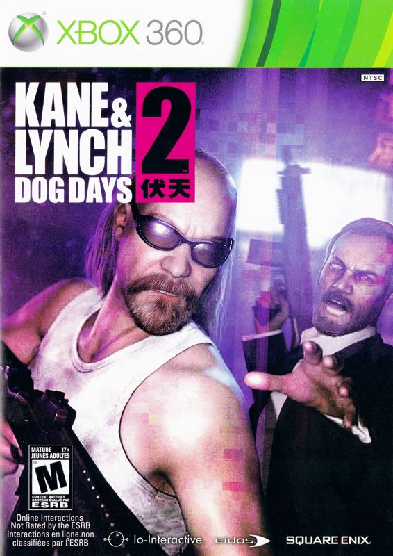 Front Cover for Kane & Lynch 2: Dog Days (Xbox 360)