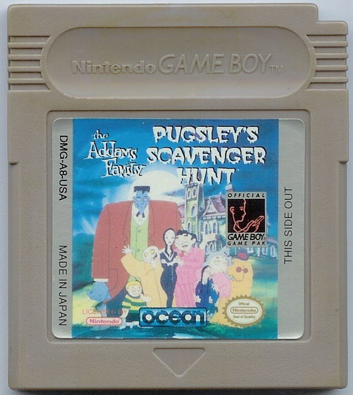 Media for The Addams Family: Pugsley's Scavenger Hunt (Game Boy)