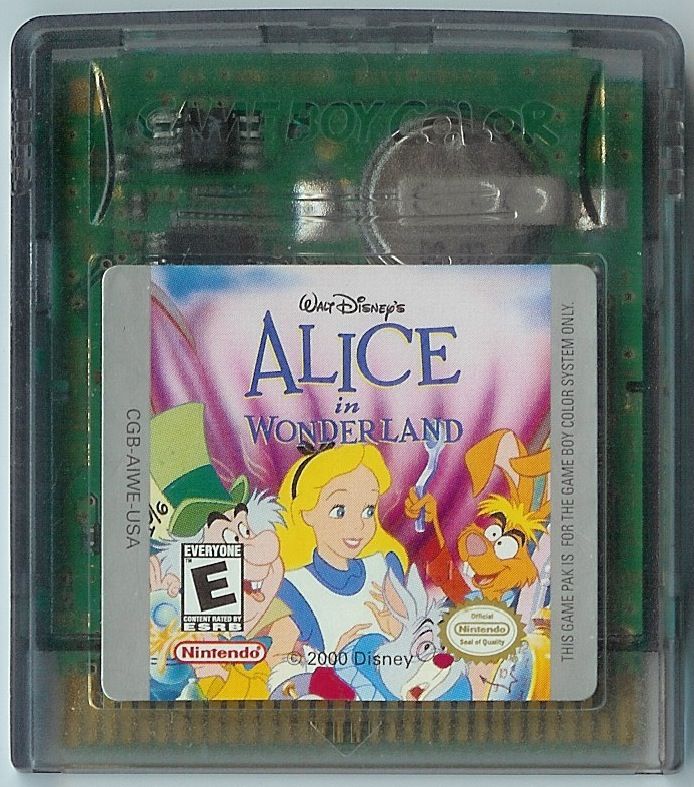 Media for Walt Disney's Alice in Wonderland (Game Boy Color)