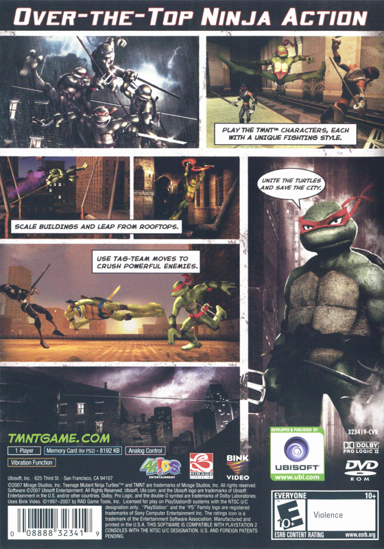 Tmnt - PlayStation 2