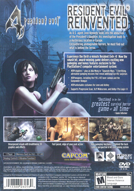 Resident Evil 4 (Greatest Hits) para PlayStation 2