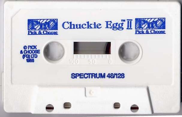 Media for Chuckie Egg II (ZX Spectrum) (P n' C (Pick and Choose) release)