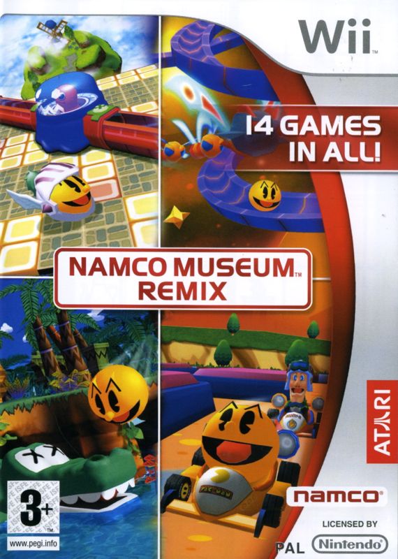 Front Cover for Namco Museum Remix (Wii)